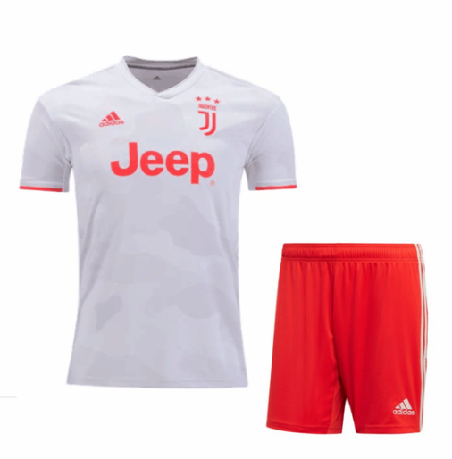 camiseta segunda equipacion del Juventus 2020 nino